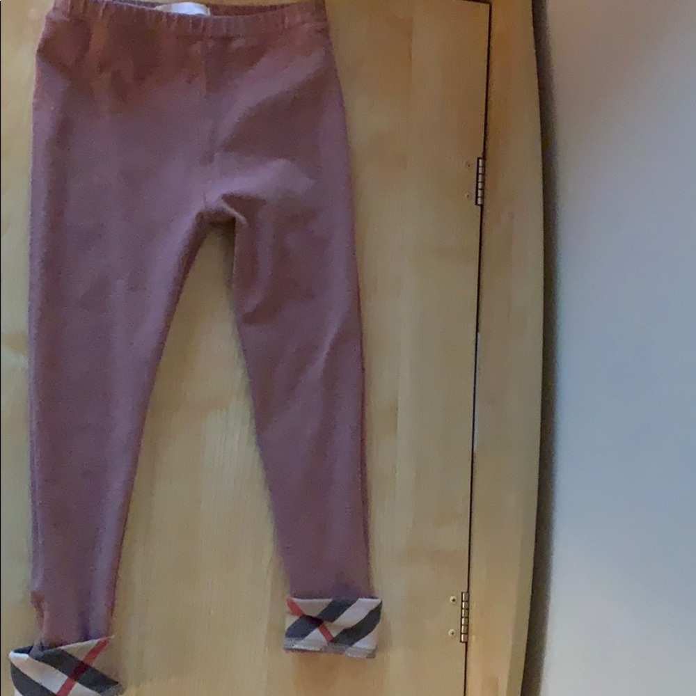 Girl Burberry leggings